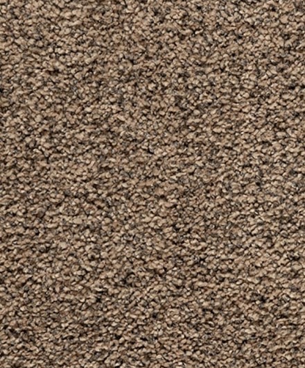 Brown Calais cut tufted carpet